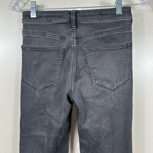 Anthropologie Pilcro and the Letterpress Flare / Bell Bottom Black Jeans Size 25 - Picture 4 of 7